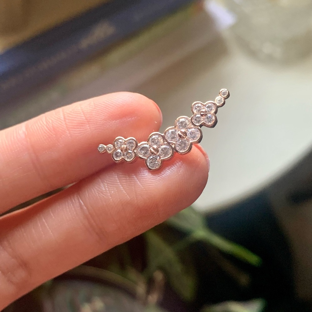 Floral ear crawlers